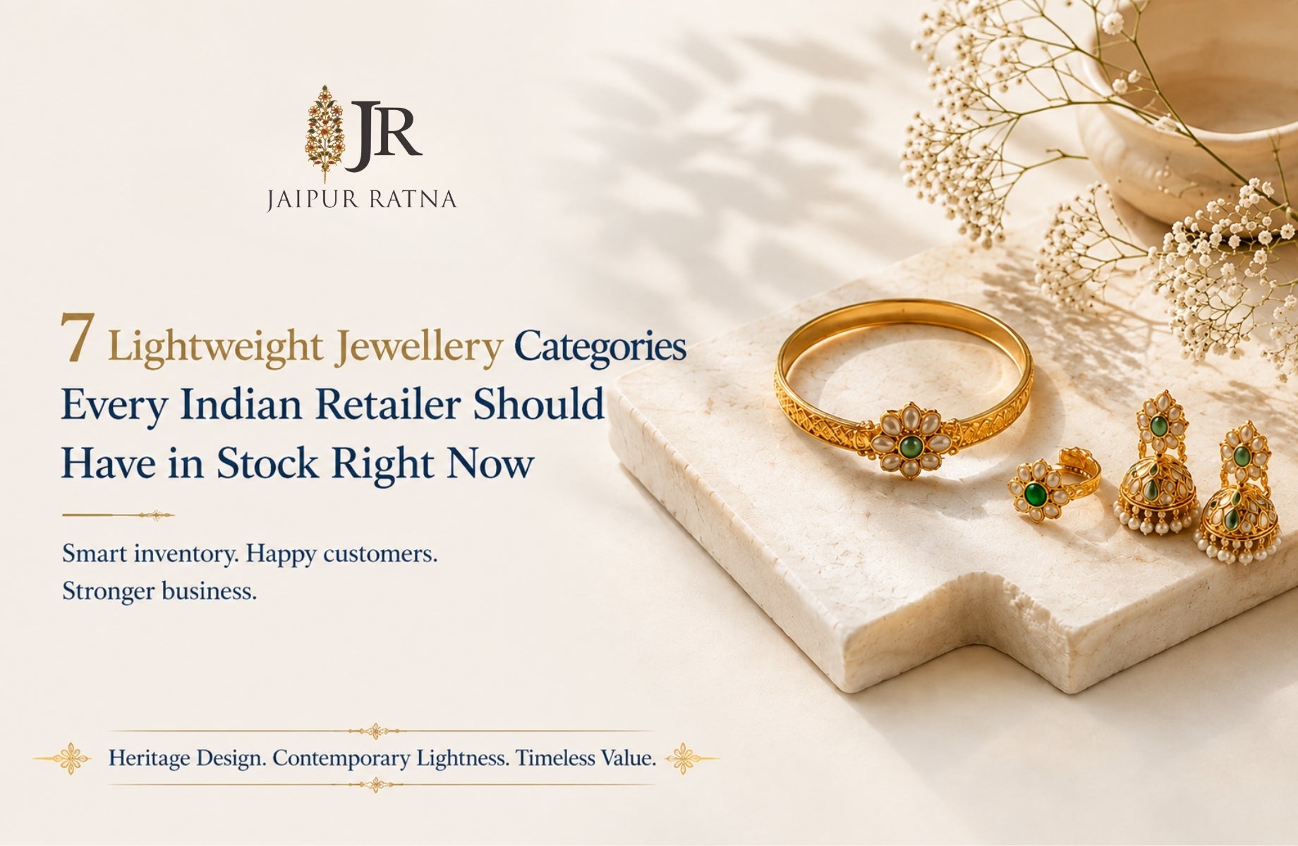 7 Lightweight Jewellery Categories Every Indian Retailer Should Have in Stock Right Now