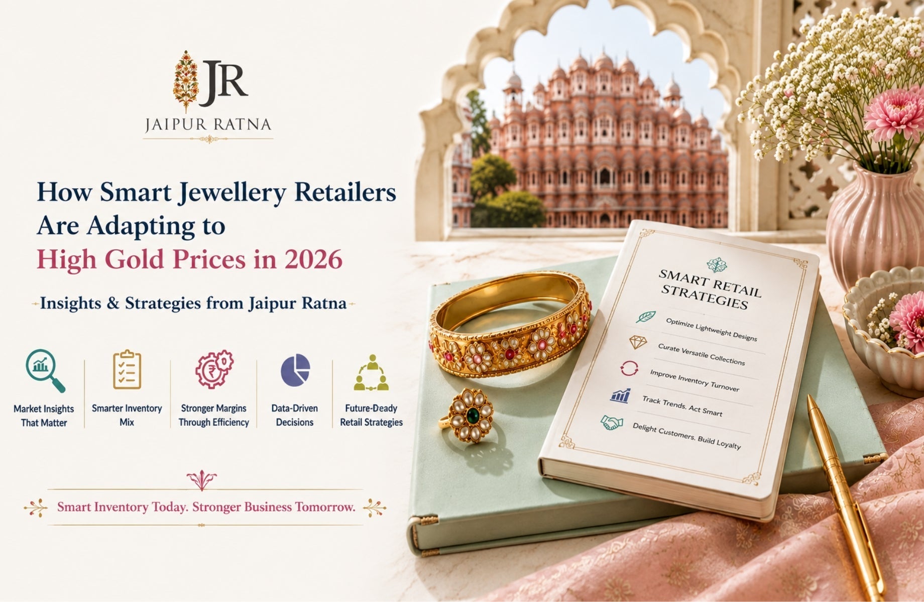 How Smart Jewellery Retailers Are Adapting to High Gold Prices in 2026 - Insights & Strategies from Jaipur Ratna
